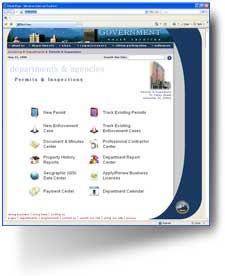 BluePrince Citizen Access enables a community to access municipal information quickly and easily